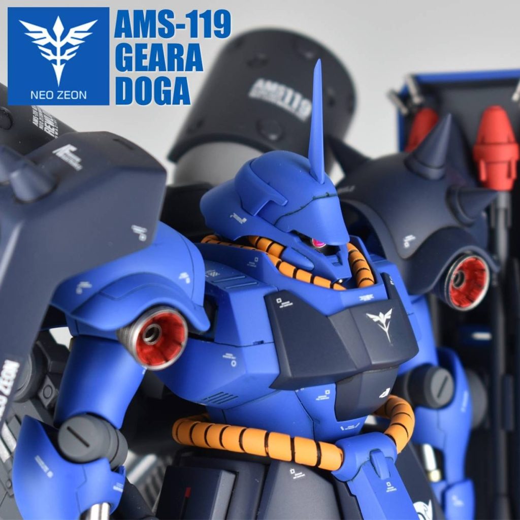 ギラ・ドーガ（レズン・シュナイダー専用機）withランゲ・ブルーノ砲・改｜とあるさんのガンプラ作品｜GUNSTA（ガンスタ）