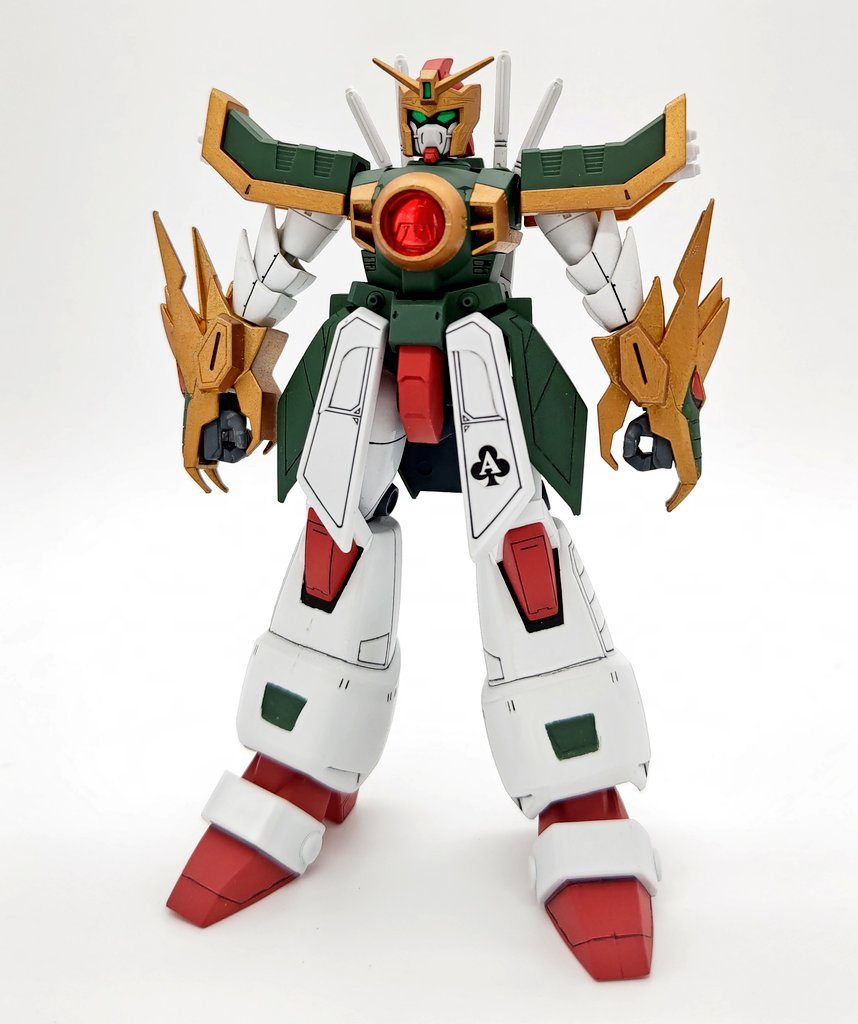 ドラゴンガンダム1/100–2枚目/制作者：ユッキー