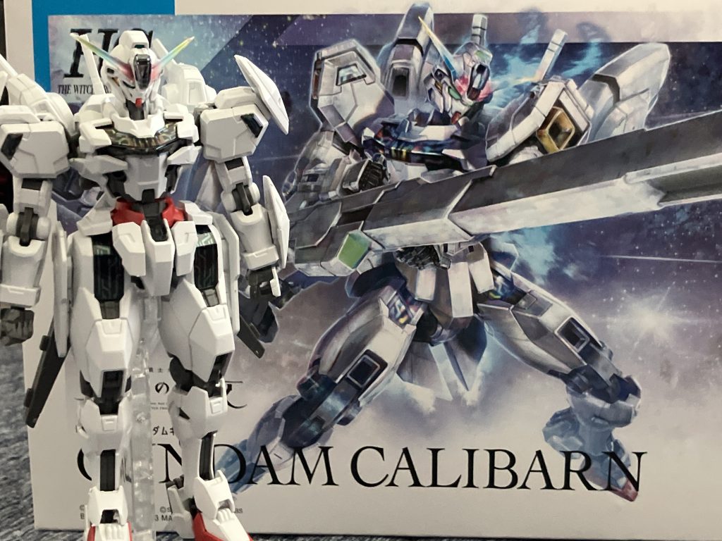 水星系のガンプラって結構塗装要らずなイメージがあるんですよね、なのでそのままでもしっかり、劇中通りのカラーリングだと僕は思います。