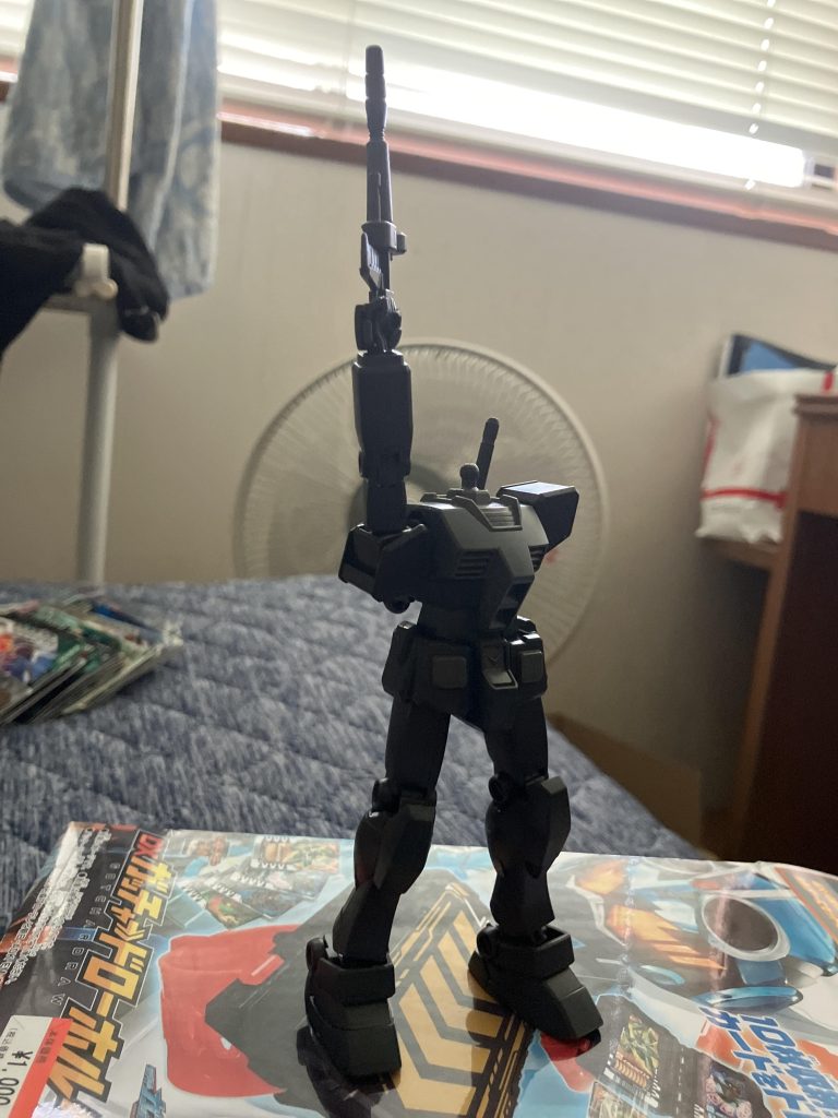 では恒例(？)の決めポーズたかがメインカメラをやられただけだ!