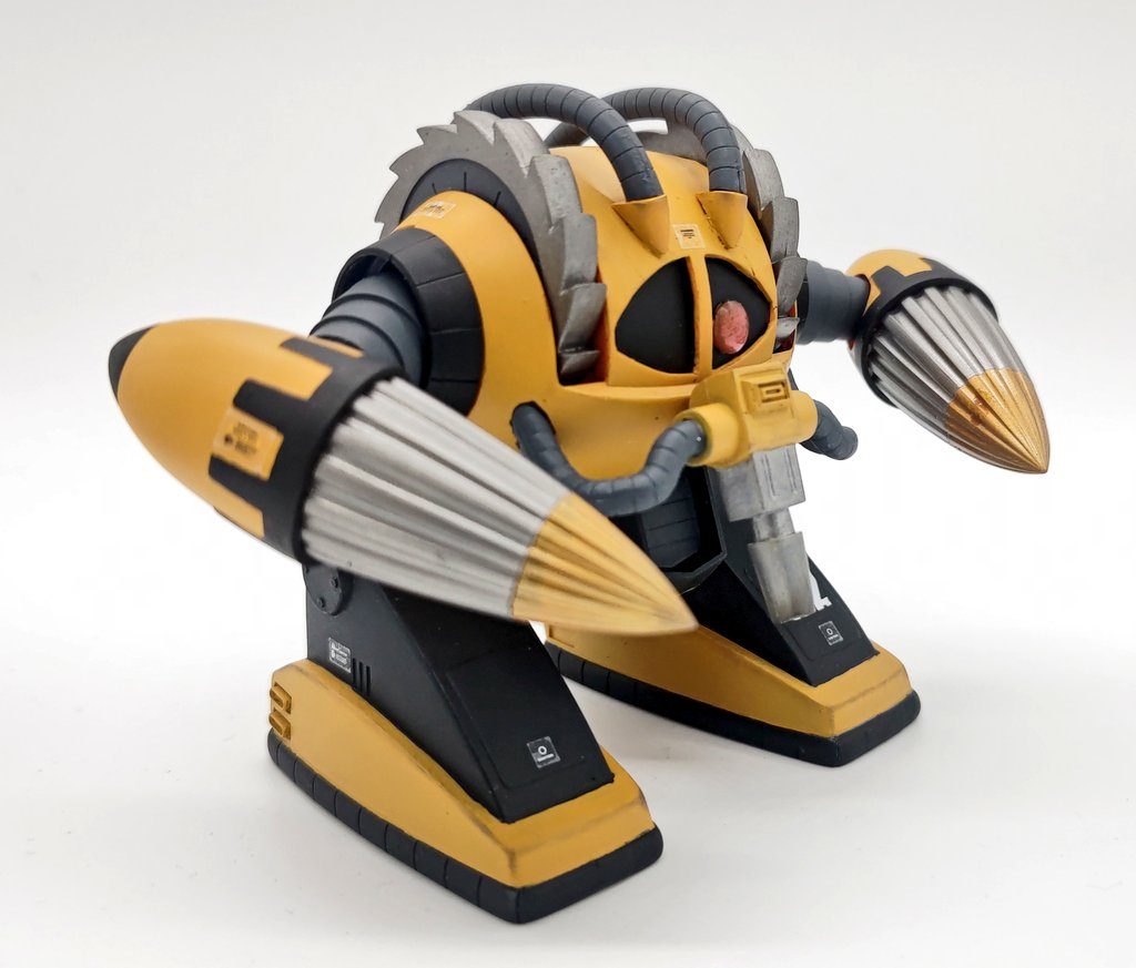 旧キット1/100アッグ–3枚目/制作者：ユッキー