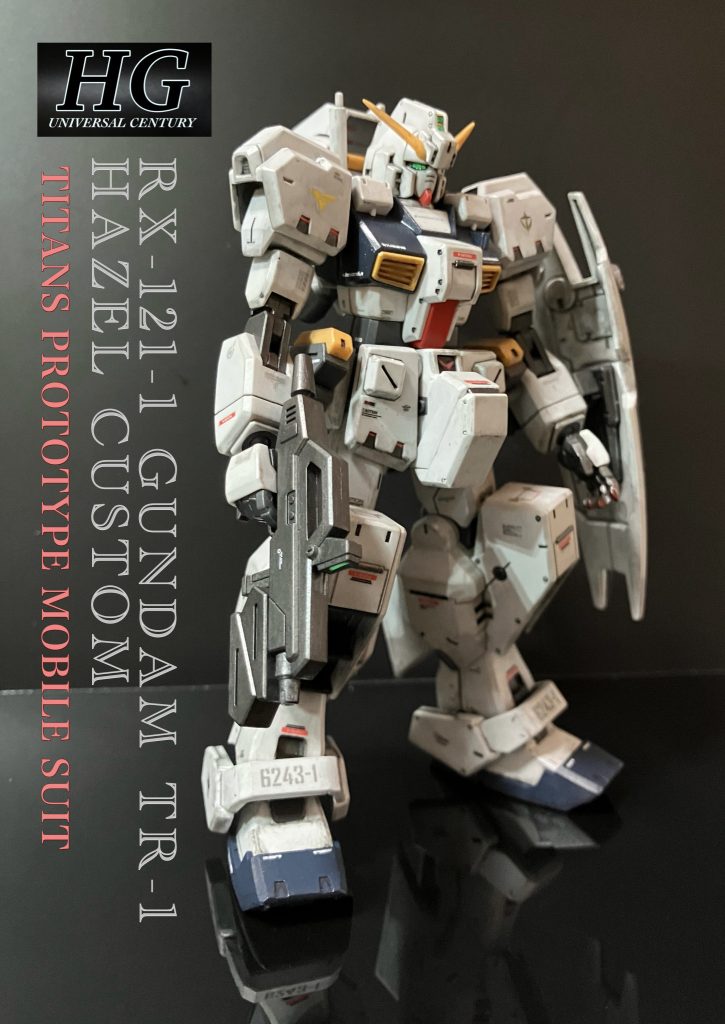 デカールは、F-16ミサイルの余りと、メッサーの余りをメインで使ってます。ティターンズテストチームのシールはありません💧