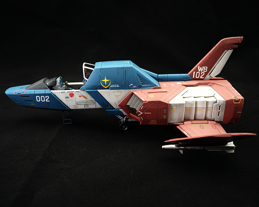 U.C.HARD GRAPH 1/35 地球連邦軍 多目的軽戦闘機 FF-X7 コア・ファイター–2枚目/制作者：UmaNam1