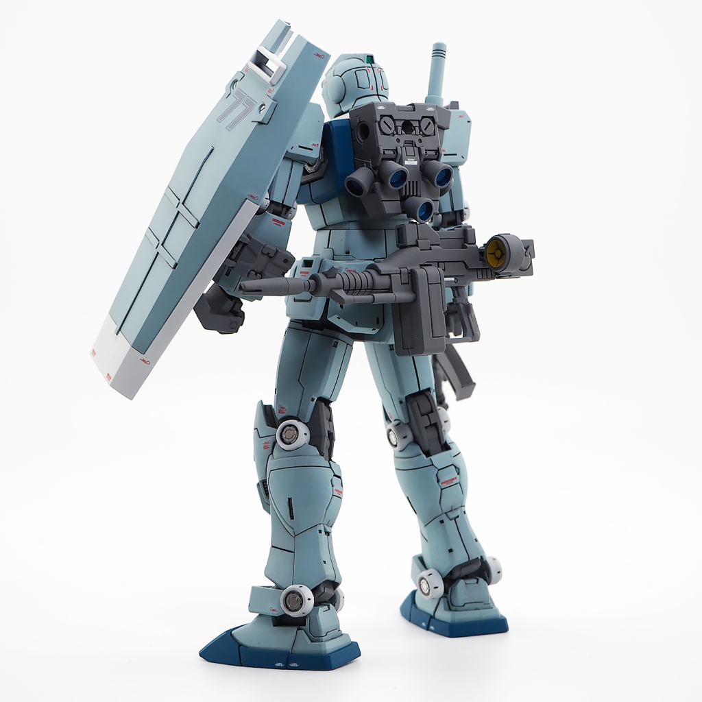 ＨＧ 1/144 ジム (スレッガー搭乗機)–4枚目/制作者：UmaNam1