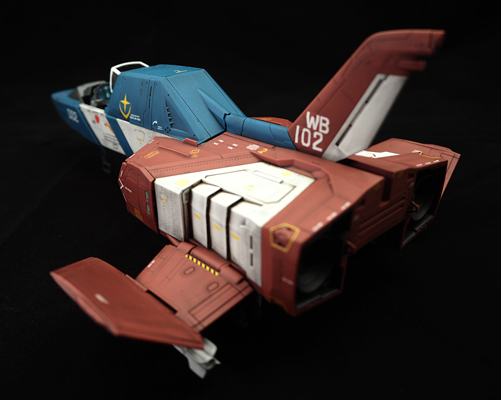 U.C.HARD GRAPH 1/35 地球連邦軍 多目的軽戦闘機 FF-X7 コア・ファイター–3枚目/制作者：UmaNam1