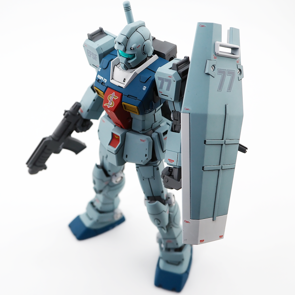 ＨＧ 1/144 ジム (スレッガー搭乗機)–3枚目/制作者：UmaNam1