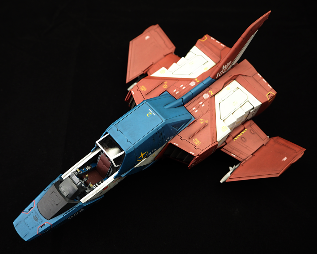 U.C.HARD GRAPH 1/35 地球連邦軍 多目的軽戦闘機 FF-X7 コア・ファイター–4枚目/制作者：UmaNam1