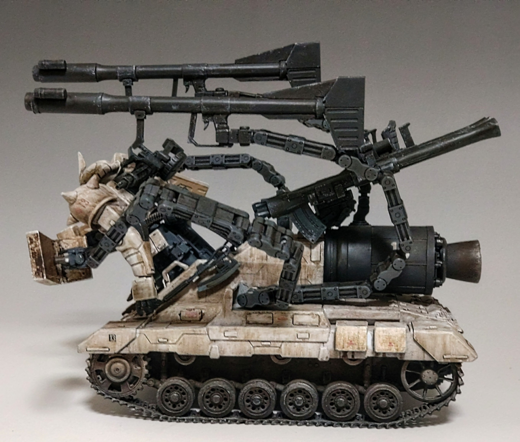 陸戦強襲型ザクタンク(オリジナル機体)–9枚目/制作者:ちわ