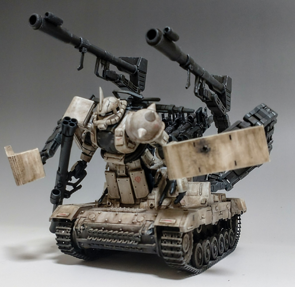 陸戦強襲型ザクタンク(オリジナル機体)–8枚目/制作者:ちわ