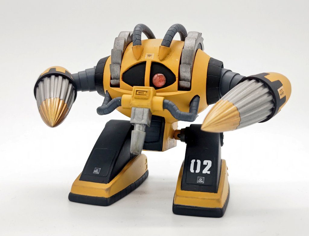 旧キット1/100アッグ–5枚目/制作者：ユッキー