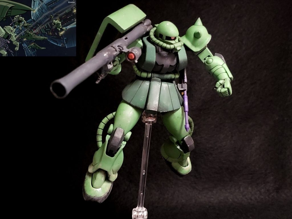 1/144 アニメ劇中再現版 リバイブ ザク–2枚目/制作者：HITOHITO