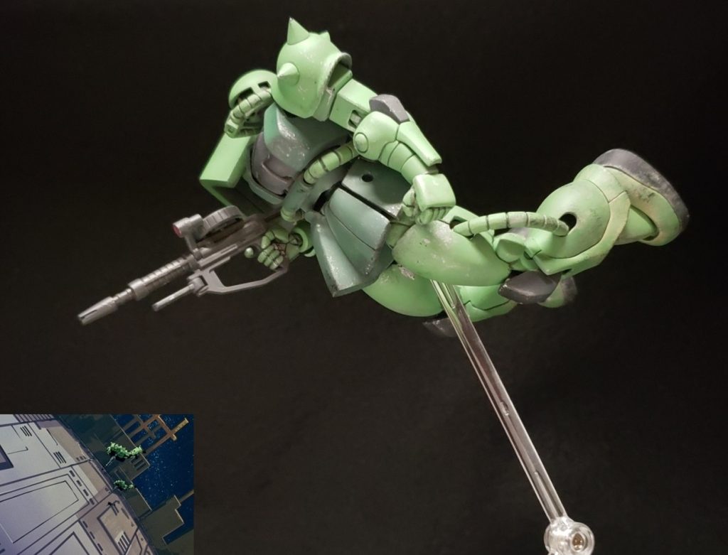 1/144 アニメ劇中再現版 リバイブ ザク–3枚目/制作者：HITOHITO