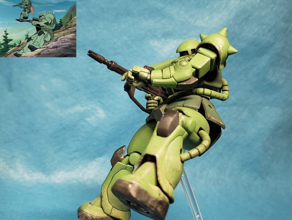 1/144 アニメ劇中再現版 リバイブ ザク–4枚目/制作者：HITOHITO