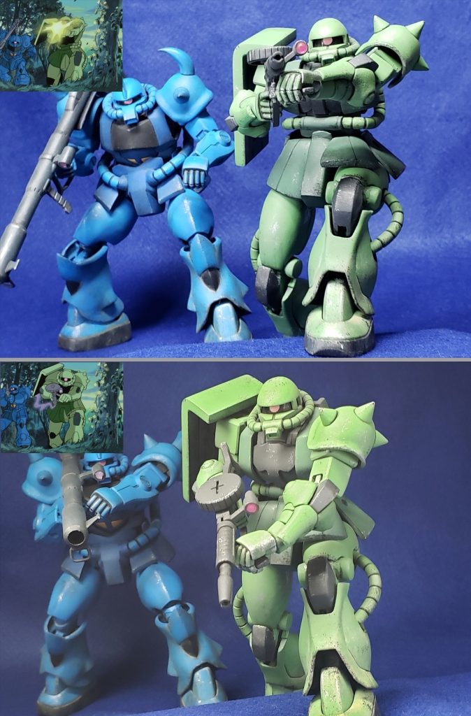 1/144 アニメ劇中再現版 リバイブ ザク–8枚目/制作者：HITOHITO