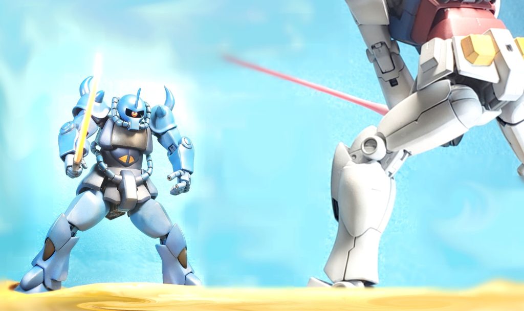 旧キット1/100＋α  グフ 【アニメ劇中フォルム徹底再現版】–8枚目/制作者：HITOHITO