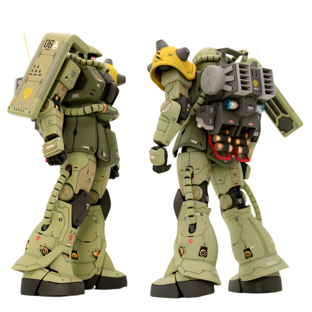 MG 1/100 ザク マインレイヤー–2枚目/制作者：Ruyomo