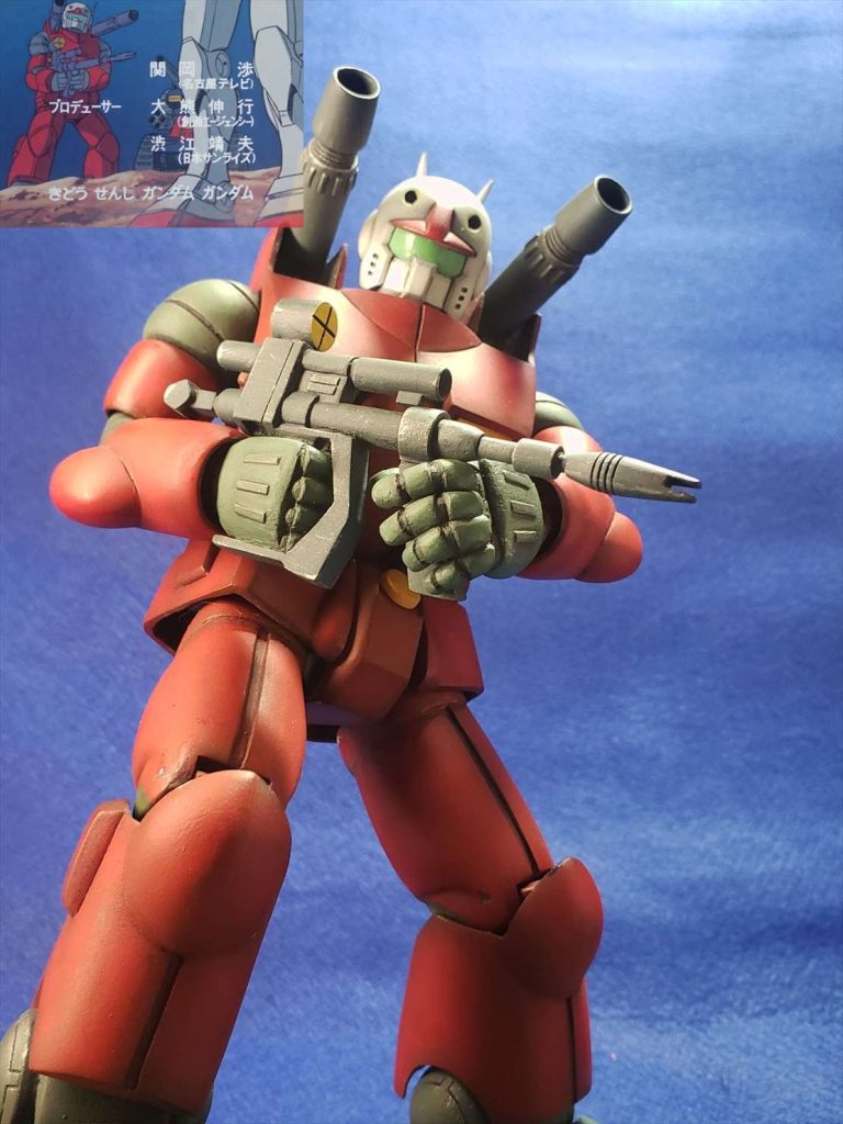 フル可動1/100旧キット ガンキャノン 【アニメ劇中徹底再現版】 旧キット1/100–2枚目/制作者：HITOHITO