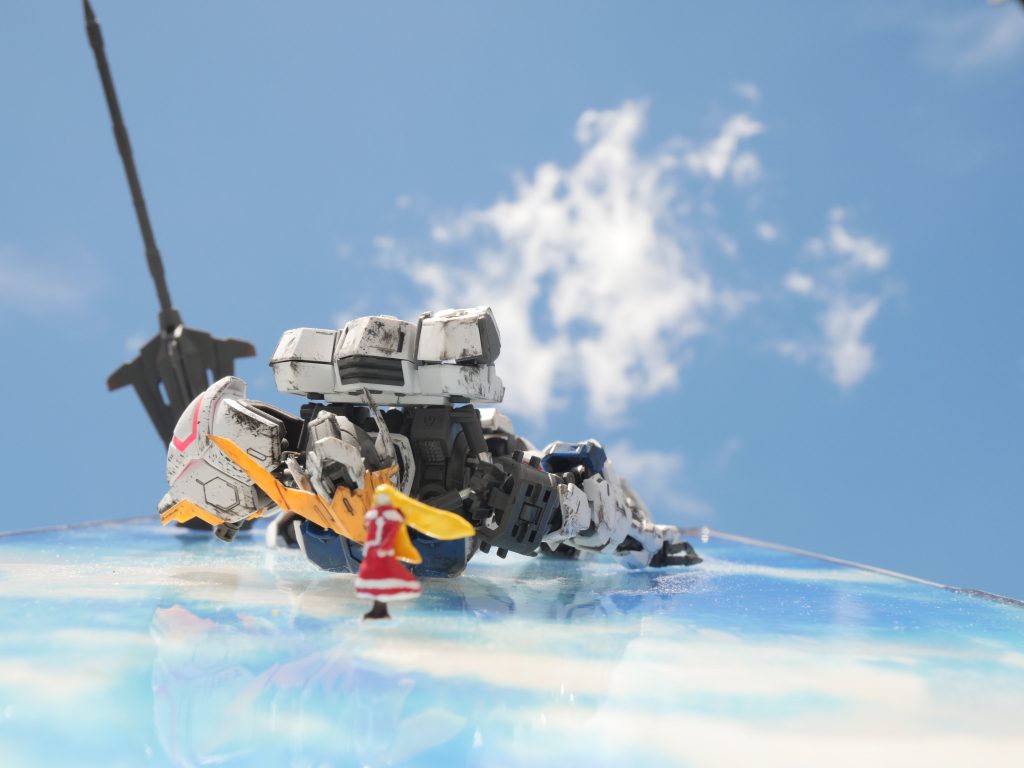 ちょうど雲が出てきたのでパシャリ。