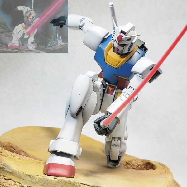 1/100 安彦版ガンダム【アニメ劇中フォルム徹底再現版】｜HITOHITOさんのガンプラ作品｜GUNSTA（ガンスタ）