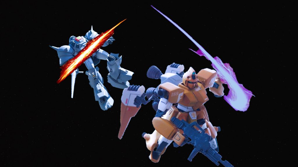 デジラマストーリー「仕組まれた戦闘」is UC.0123 & HG 1/144 プロトタイプジャベリン