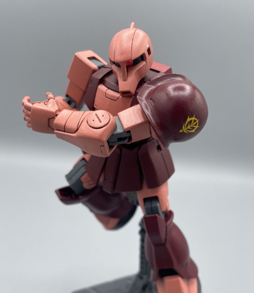 ふっ、間合いが遠いな　ガデムの名セリフをシャアが言ったなら、こんな感じかなー。