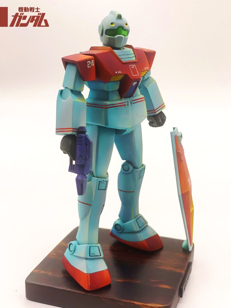 1/144 旧キット   ジム–5枚目/制作者：@VincentYstudio