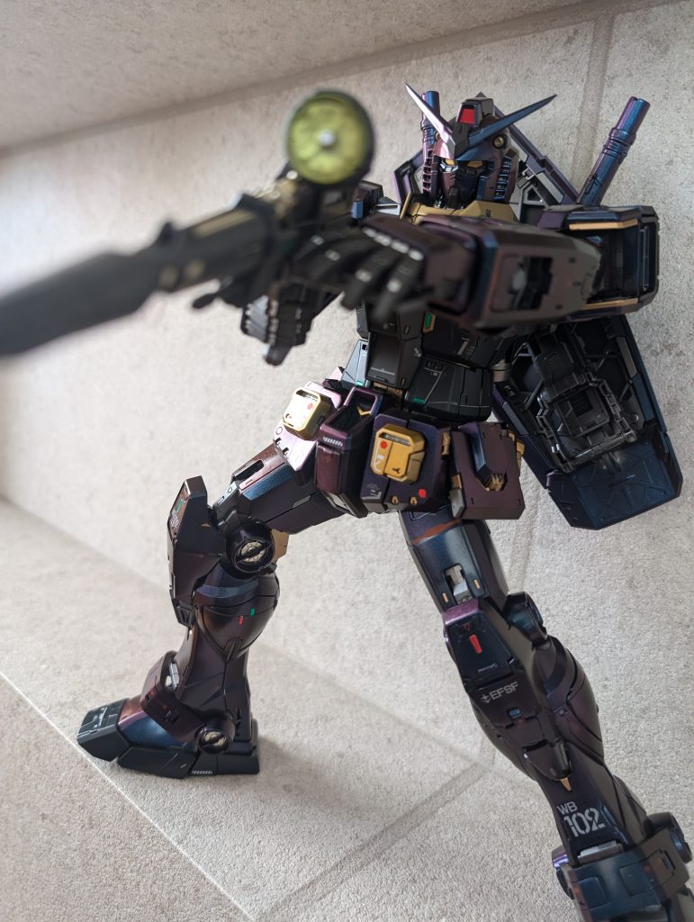 このキットが神すぎて、自分の拙い技術でもカッコよくなるのは素晴らしいと思います。