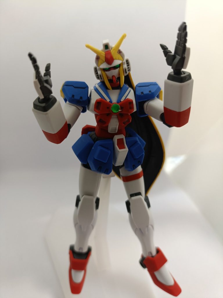 お茶目な一面😂ノーベルガンダム完成でした！　次回は手に入れば量産型ズゴックを作成したいですが手に入るのか😓水泳部揃えたい。 