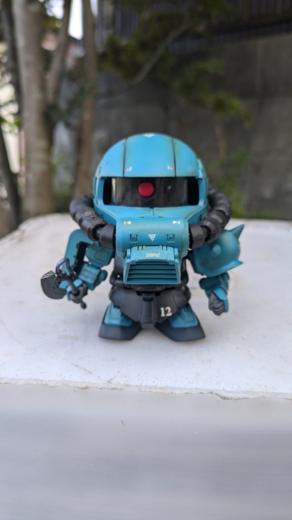 SD ザクII　F型–2枚目/制作者：サンタ