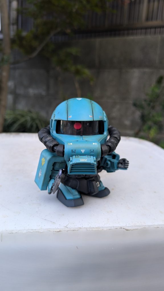 SD ザクII　F型–3枚目/制作者：サンタ