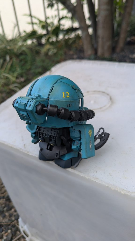 SD ザクII　F型–5枚目/制作者：サンタ