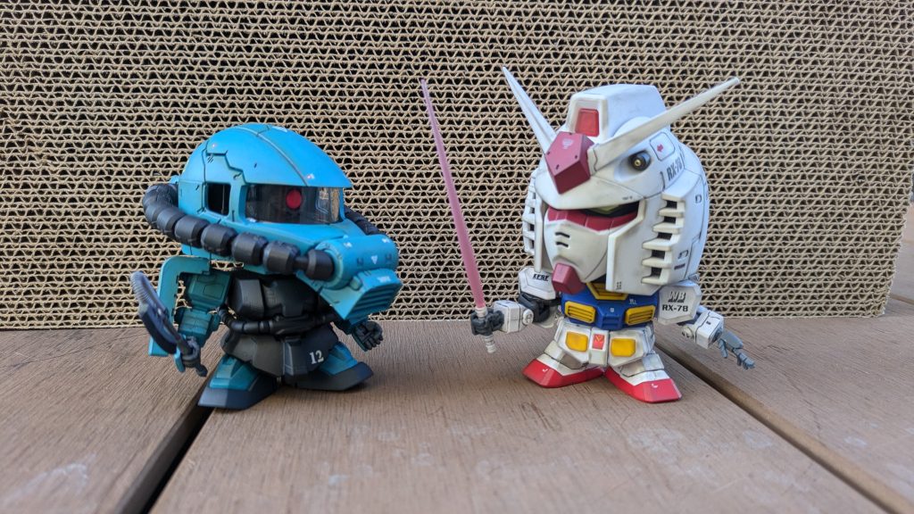 ビックヘッド1stガンダム–5枚目/制作者：サンタ