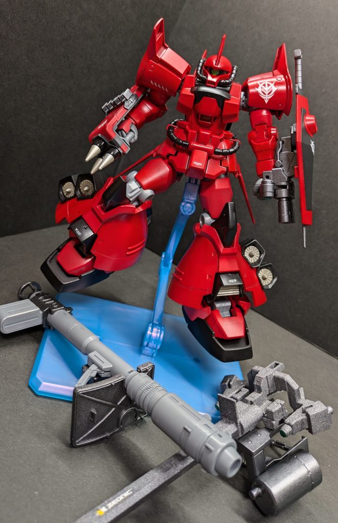 運良く地上まで到達した場合は、撃ちきった武装をパージして地上戦に移行する