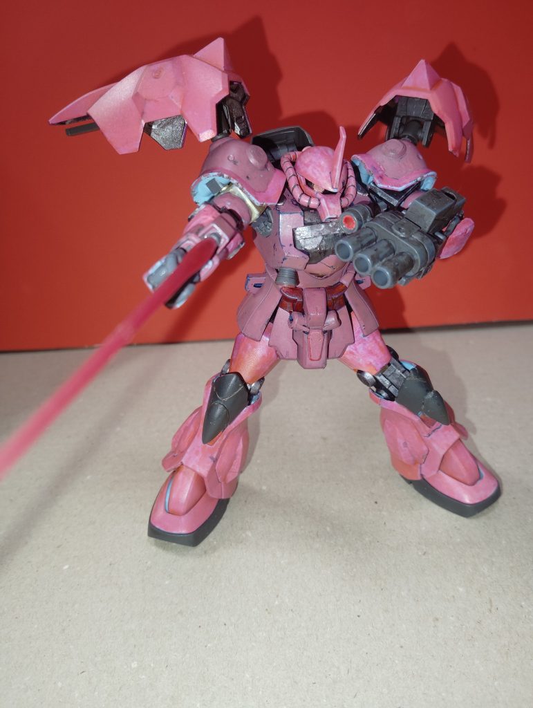 ヒートロッドだと思った？残念ビームガンでした。