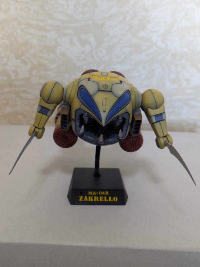 基本的にプロポーションはイジっていません。少しは強そうに見えるでしょうか？