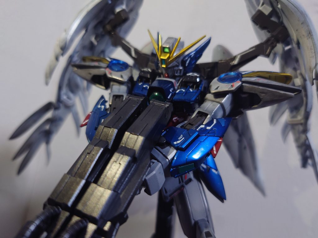 制作途中はちょっと暗めにしすぎたかなと思いながら塗り直しも検討していたのですが、組み上げてみるとイメージ通りに決まってて自分的にバッチリでした。