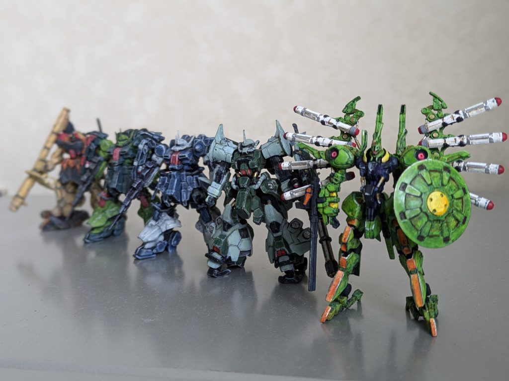 仲間入り1仕上がりが違い統一感はないですが、仲間が増えることに満足です。