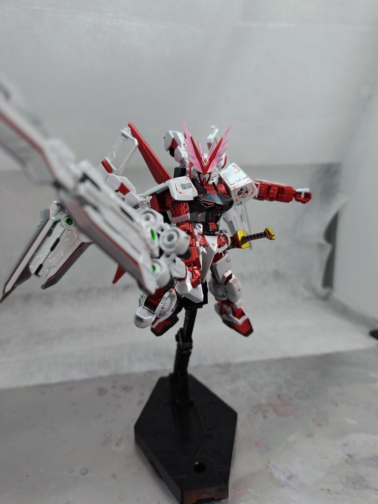 前に１つ持たせると安定しました(gundam-kao6)