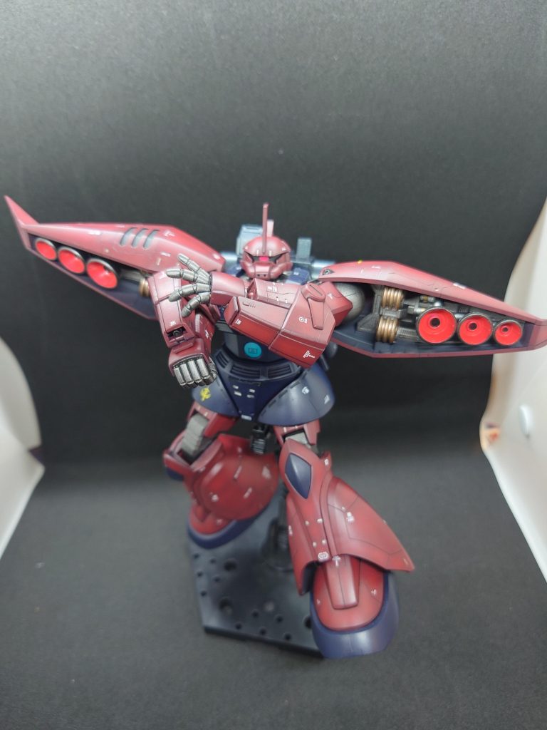 やっぱり宇宙世紀のプラモは作成してて力が入ります。もっとZZの機体出して欲しいなぁ。