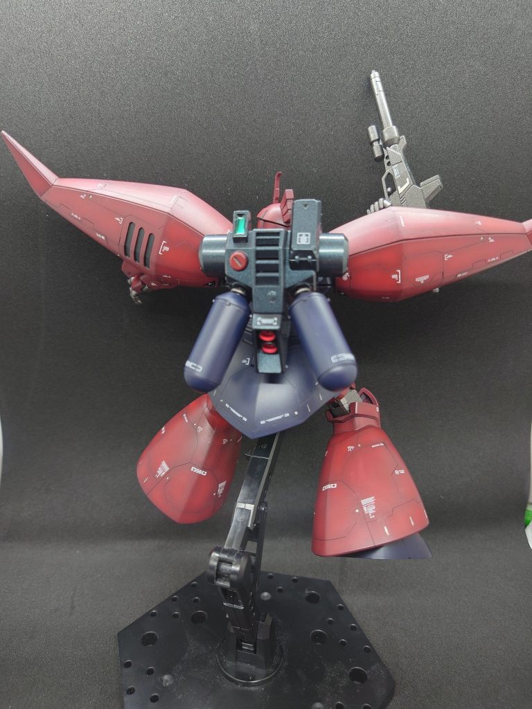 バックパックはメタリックの混合で塗装してます。