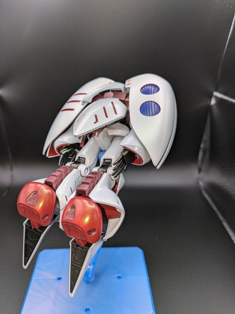 コーティングは、ファレホのメカバーニッシュ。パーツごとに吹いてから、1000で磨いて、細目コンパウンド→フィニッシュコンパウンドの、工程2回。それなりに艶はでたみたいです。