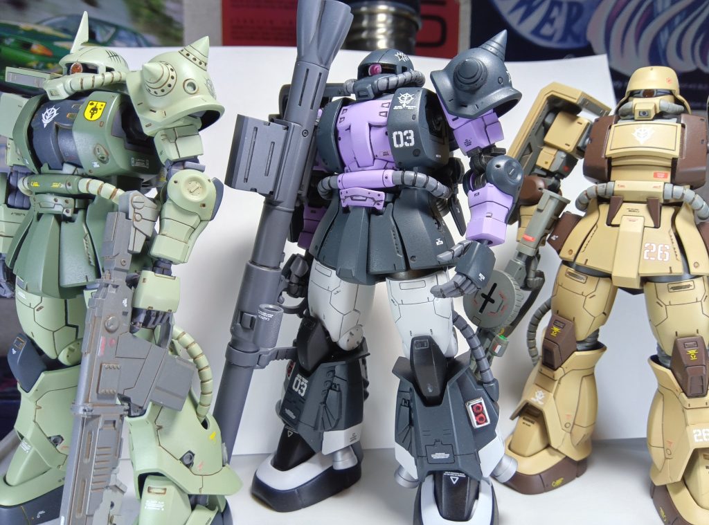 ザクってカッコいいですよねー