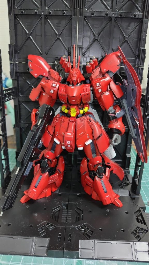 ビームライフルはセミスクラッチです。