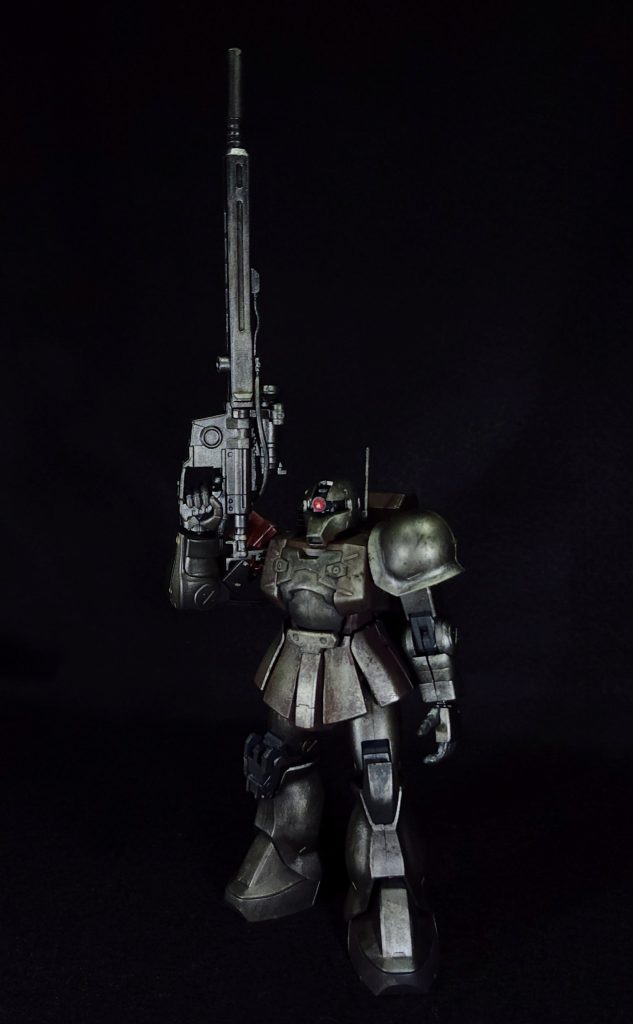 ザクⅠスナイパータイプ・ブラオンルクス–2枚目/制作者：塗装狂主任