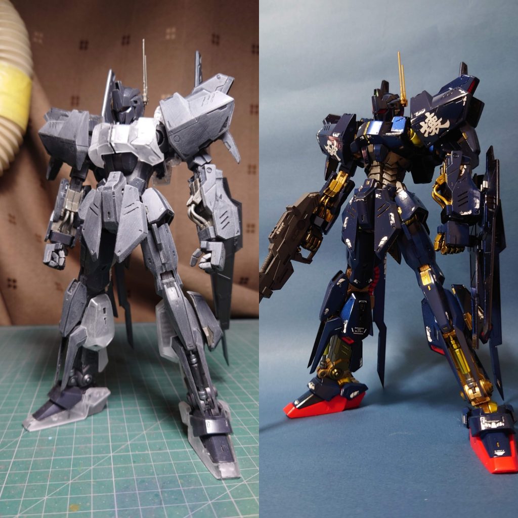 塗装前との比較。