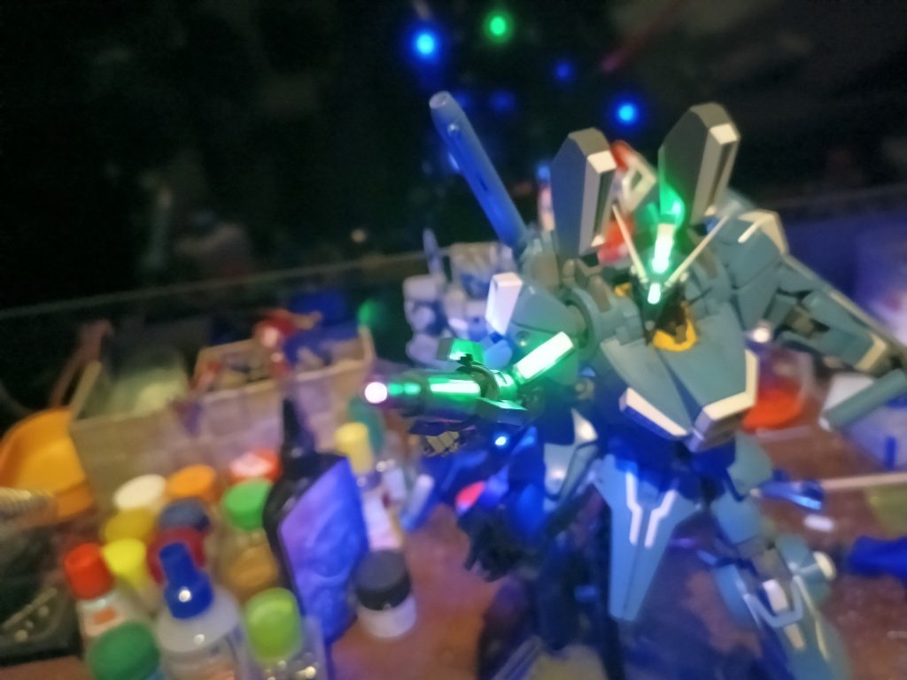 ビームライフルだけで5灯😅💦