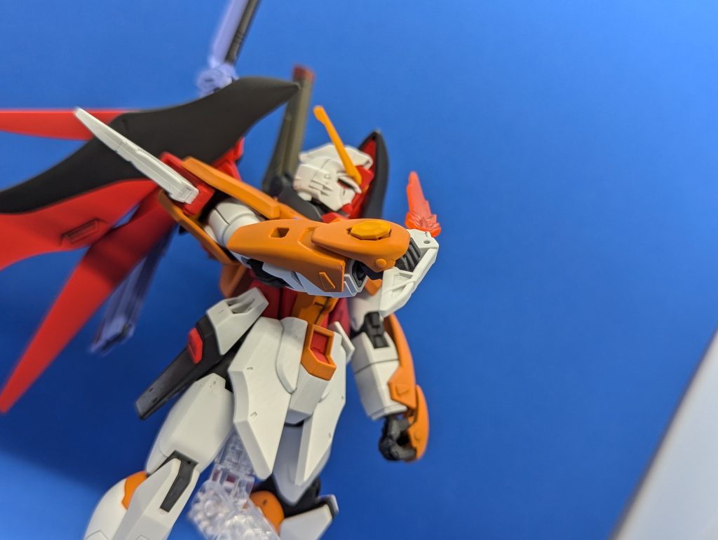 フラッシュエッジ2ビームブーメラン構え。クロスレイズでわりと使い勝手がいい武装なのでよく使ってました。