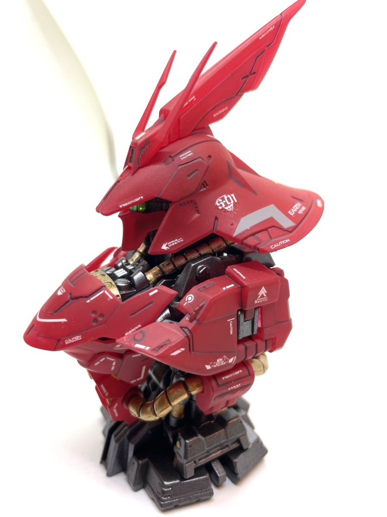 皆様の投稿を拝見しましたら光沢が多かったので私はつや消しで製作しました!というかつや消ししかできませんでした笑