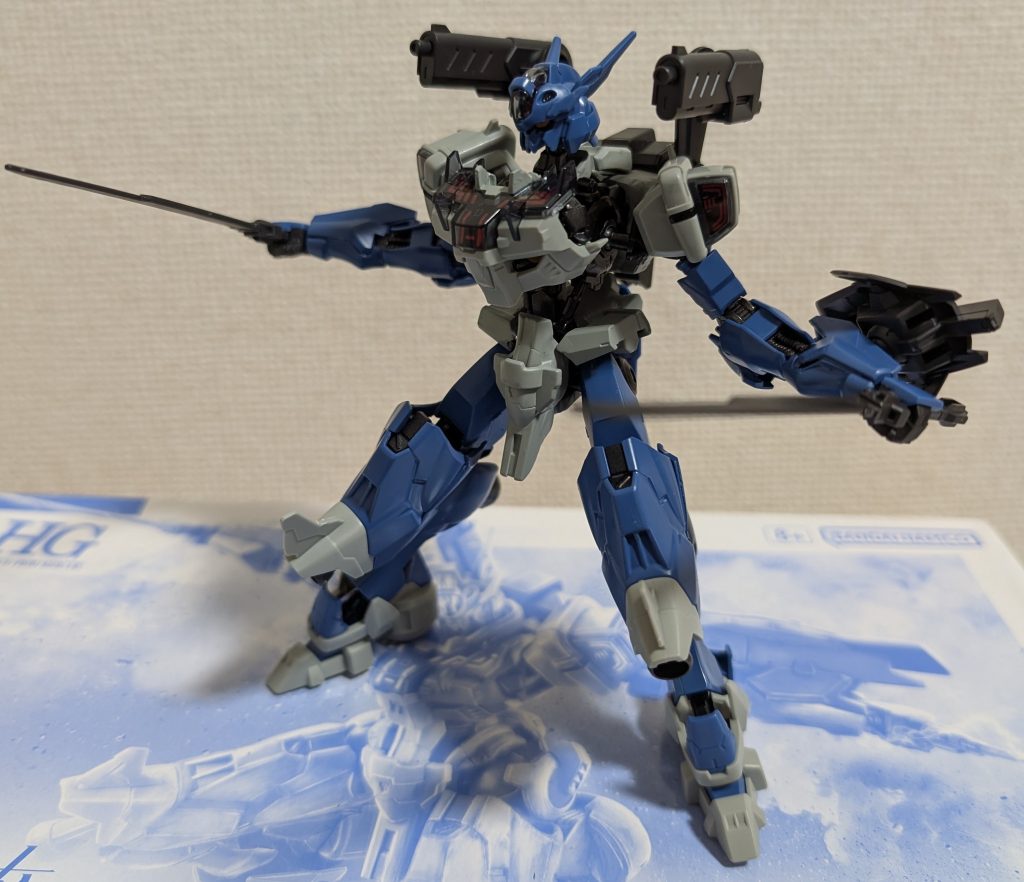 バックパックのビームガン改めて、ショートバレルガン。