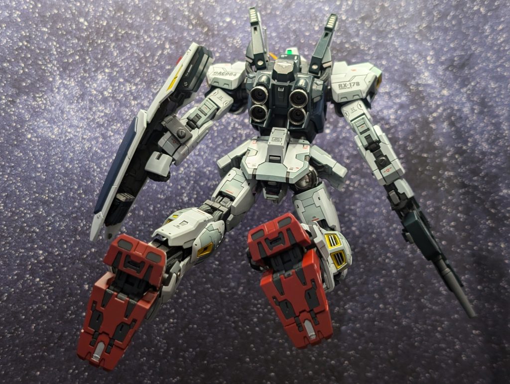 初コンテスト出品!RG RX-178 GUNDAM Mk-Ⅱ ガンダムMk-Ⅱ–6枚目/制作者:座敷童